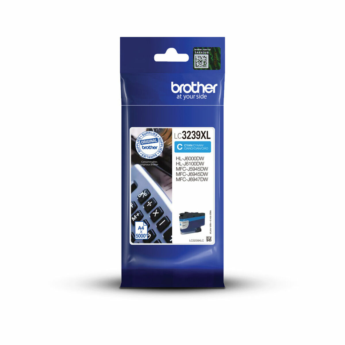 Originale Blekkpatroner Brother LC-3239XLC Blå Cyan
